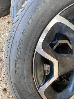 Alu kola Subaru, letní pneu R17 - 2