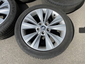 Alu kola Škoda Superb II 17” letní pneu - 2