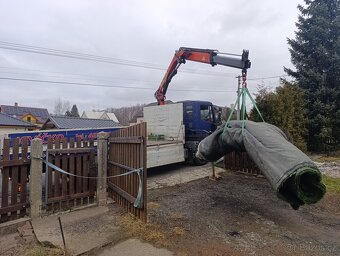 Nákladní autodoprava hydraulickou rukou - 2