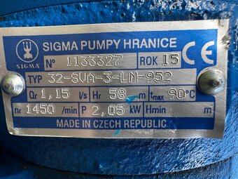 Vodovodní čerpadlo sigma+motor - 2