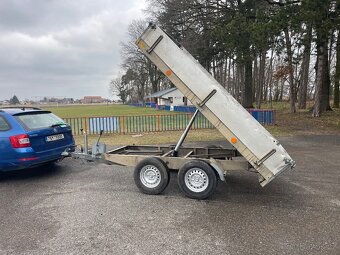 ✅Bržděný sklopný přívěs Hapert 2000 kg, nová STk - 2