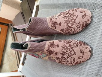 Desigual originalni kotnikove hnede boty 37 - 2
