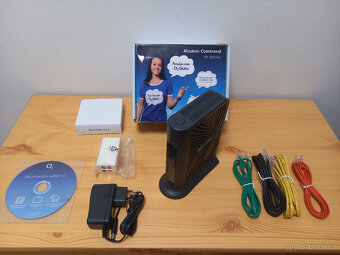 ADSL modem Zyxel (P-660HN-T3A) - výkonný Wi-Fi modem, nový - 2