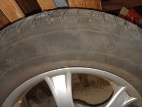 Zimní kola s diskama 215/70 R16 - 2