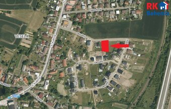 Prodej stavebního pozemku, 868 m2, Veselá u Mnichova Hradišt - 2