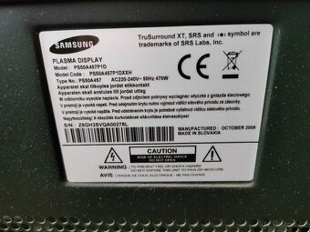 Samsung 50" /127cm plasma - 2