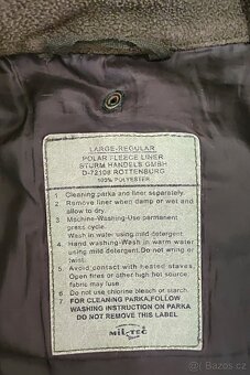 Nepromokavá bunda ECWCS Mil-tec A-TACS FG vel.L - 2