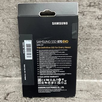 SSD disk Samsung SSD 870 EVO 1TB(MZ-77E1T0B/EU) - 2