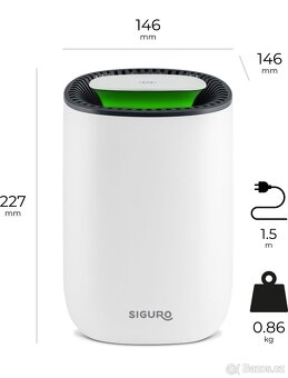 Odvlhčovač vzduchu Siguro DH-B200W Platypus - 2