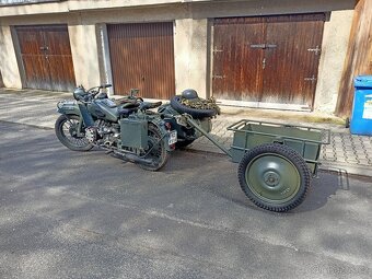 Prodám motocykl Dněpr M72 k 750 - 2
