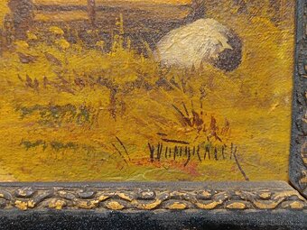 Obraz Vladimír Vondráček, olej na plátně 25x31 - 2