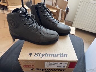 Boty na motorku Stylmartin Tank WP hnědé vel. 41 - 2