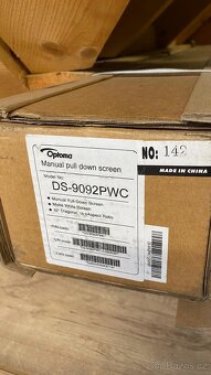 ✅Nové projekční plátno Optoma plátno DS-9092PWC (234 cm) - N - 2