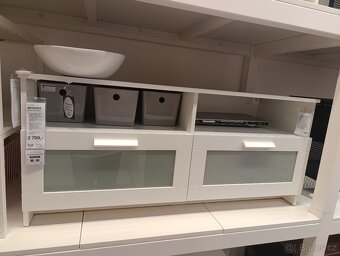Prodám TV stolek Ikea BRIMNES 120x41x53 - 2