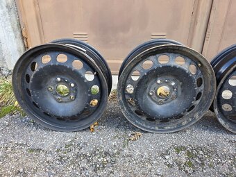 Plechové disky 5x112 R16 VW Škoda - 2