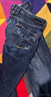 DIESEL YARIK B W30 L 32 PÁNSKÉ STYLOVÉ  JEANS-RIFLE - 2