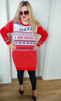 Vánoční šaty - vel.44-46,Nové s visačkou - 2