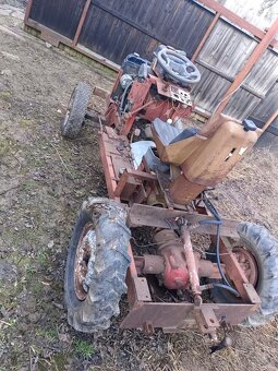 Traktor, malotraktor- domácí výroba motor octavia - 2