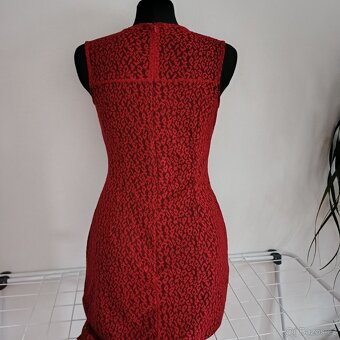 Červené šaty mohito S 36 - 2