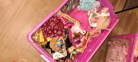Barbie domecek kinderkraft, panenky a oblečky - 2