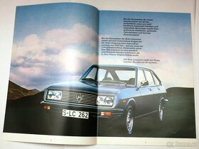 Prospekt LANCIA Beta Limousine 1600/2000 ccm (1977) - 2