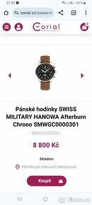 Pánské hodinky Swiss Military HANOWA - 2