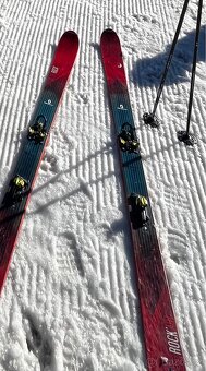 Lyže SCOTT ROCKAIR 183 vázaní ATK FREERIDE 14.0 plus pásy - 2