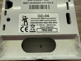 Jablotron GD-04 GSM - 2