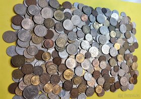 Hromada československých minci - přes 550 Ks č.4 - 2