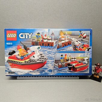 NOVÉ LEGO CITY 60213 Dock Side Fire + bonus Polybag 30361 - 2