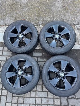ORIGINÁL Alu Škoda Moon R16, 5x112 - TOP STAV - 2