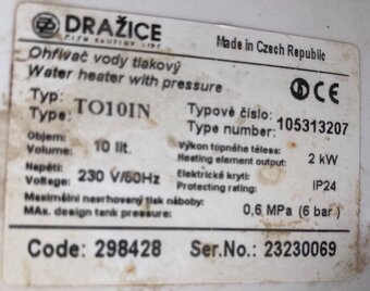 Bojler Dražice - 2