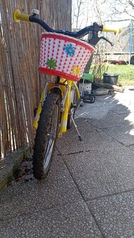 Dětské kolo 16'' žluté - 2