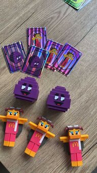 Minecraft McDonalds postavičky vč krabiček a platných kódů - 2