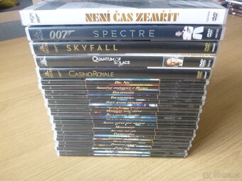 zcela kompletni JAMES BOND 1-25 na DVD cz dabing - 2
