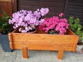 Dřevěné truhlíky na balkón/zahrada - 2