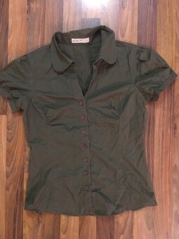 Khaki halenka vel M/L, Trf - 2