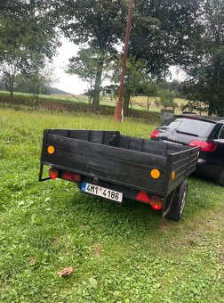 Privesny vozik - kárka - přívěs do 750kg - 2