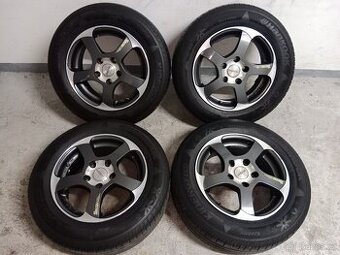 Letní sada 5x114.3 R15 DOTZ Freeride peak pneu Hankook - 2