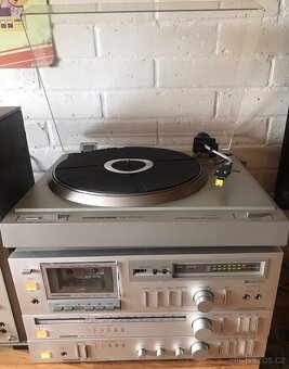 PĚKNÁ HIFI SESTAVA NORDMENDE ,ZESILOVAČ ,TUNER, MAGNETOFON, - 2