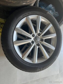 VW Passat - originální disky včetně pneu - 2