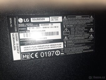Tv LG smart ve 4k úhlopříčka 140cm - 2