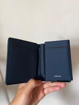 Luxusní minimalistická peněženka Kisetsu Shinkai (Billfold & - 2