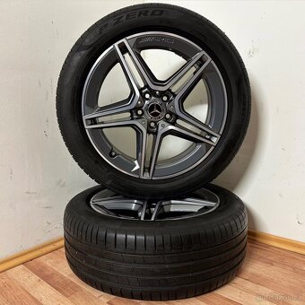 MERCEDES GLA AMG 5x112 R19 ET53+LETNÍ 235/50R19 7mm-ANTRACIT - 2