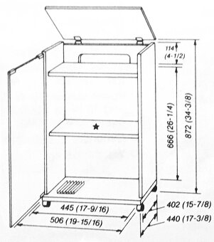 Audio skříň JVC - 2