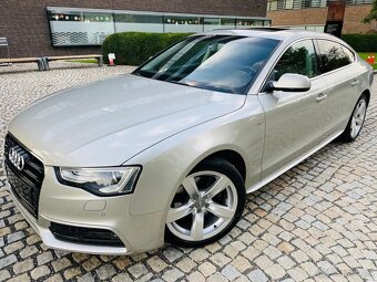 Audi A5 2.0TDI MANUÁL SPORTBACK S-LINE LED VÝHŘEV ALCANTARA - 2