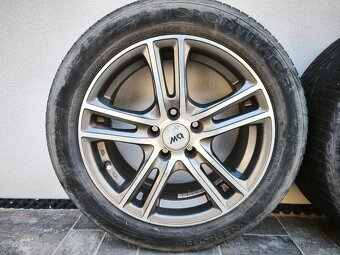 Hliníková kola+pneumatiky - 2