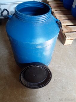 Plastový sud 50 litrů od potravin - 2