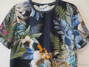 Nové dámské letní šaty tropický motiv zn. Promod - 2