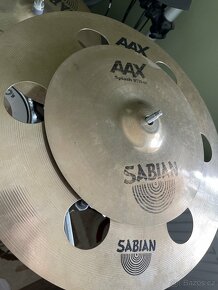 Prodám činely Sabian AAX - 2
